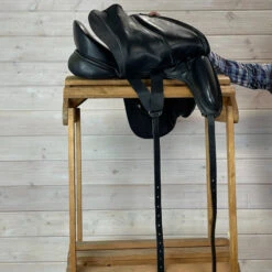 Used Custom Saddlery Revolution Dressage Saddle 17.5/MW
