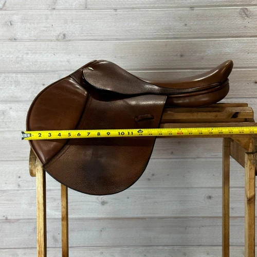 Used Beval Natural Close Contact Saddle 17/M - Image 2