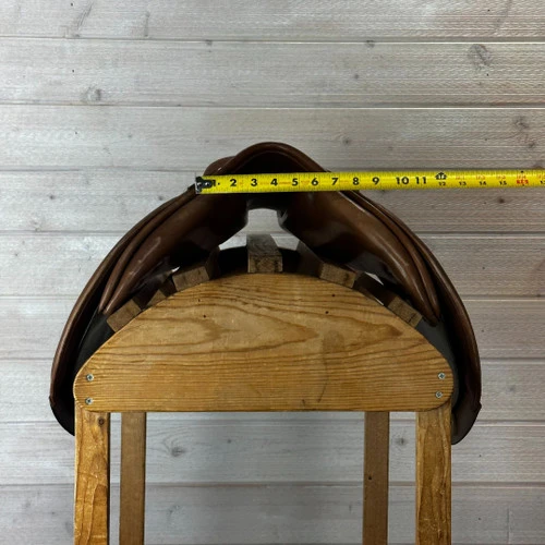 Used Beval Natural Close Contact Saddle 17/M - Image 9