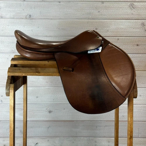Used Beval Natural Close Contact Saddle 17/M - Image 12