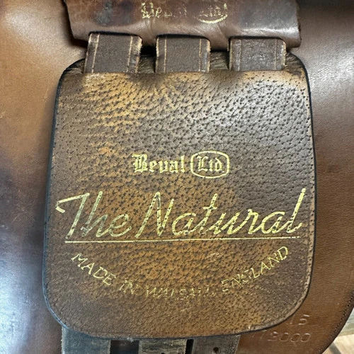 Used Beval Natural Close Contact Saddle 17/M - Image 7