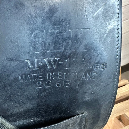 Used Albion SLK Dressage Saddle 17.5/MW - Image 5