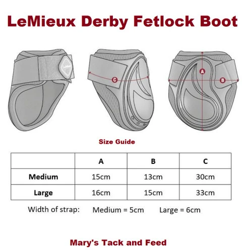 LeMieux Derby Fetlock Boots - Image 2