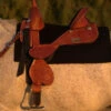 Circle Y Fischer Daisy Treeless Barrel Saddle