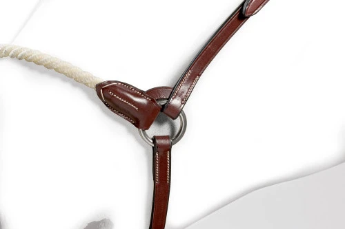 Equipe Rawhide Nose Drop Noseband - Image 2