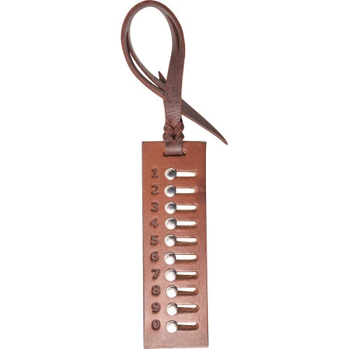 Martin Saddlery Leather Cow Counter - Image 2