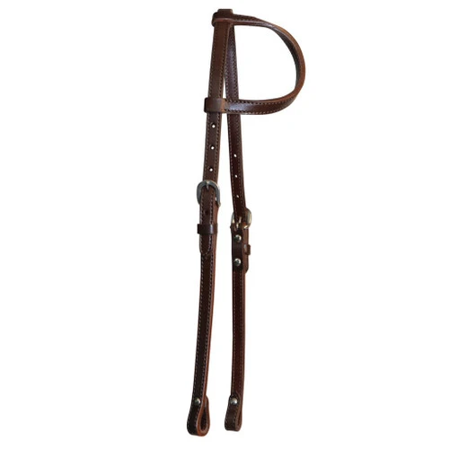 Circle Y Double Ply One Ear Headstall - Image 2