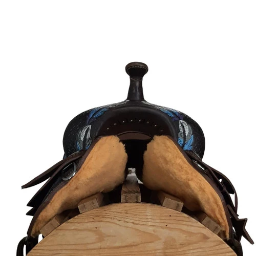 Alamo Saddlery Feather Barrel Saddle