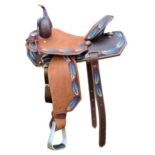 Alamo Saddlery Feather Barrel Saddle - Image 3