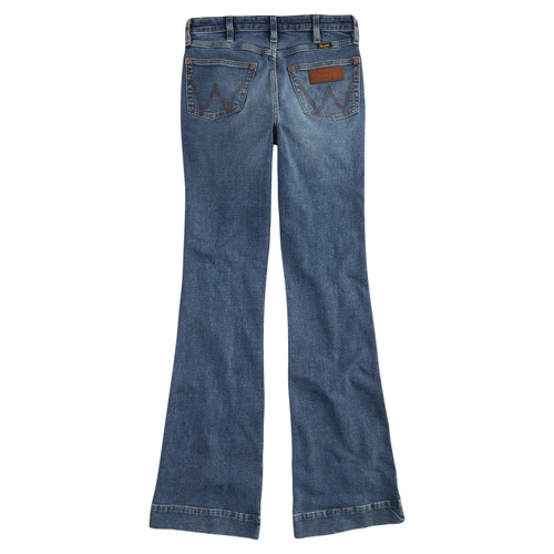 Wrangler Retro Green High Rise Trouser Jean - Image 6