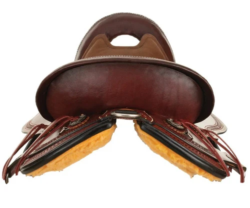 Circle Y Grey Forest Flex2 Trail Saddle 1689 - Image 3