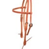 Berlin Leather Hand Tied Brow Headstall