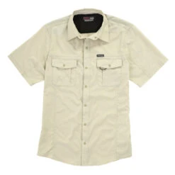 Wrangler Hike To Fish Khaki Shirt