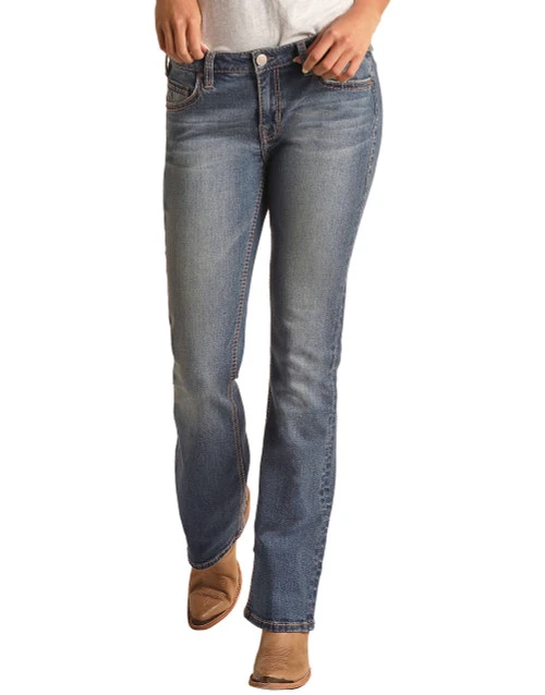 Rock & Roll Hooey Mid Rise Jean - Image 3