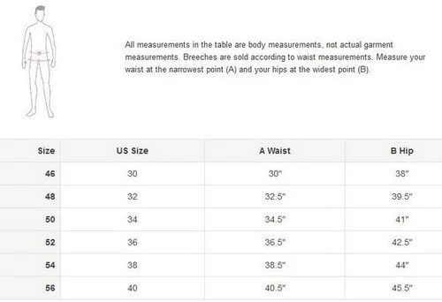 B Vertigo Sander Knee Patch Breeches For Men