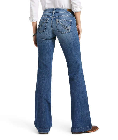 Ariat Jennifer Mid Rise Trouser Jean - Image 3