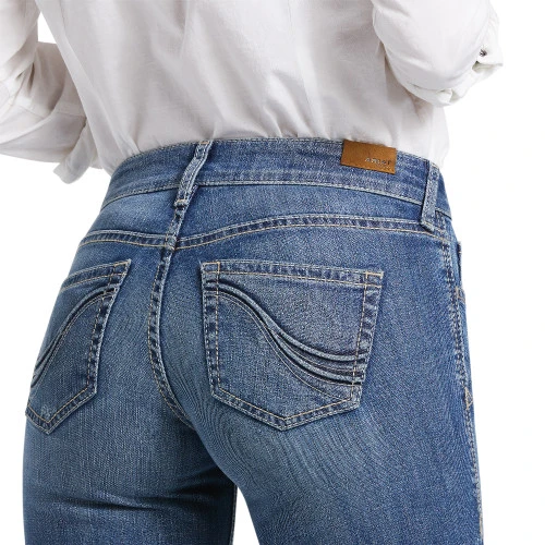 Ariat Jennifer Mid Rise Trouser Jean - Image 2