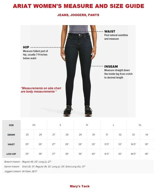 Ariat Jennifer Mid Rise Trouser Jean