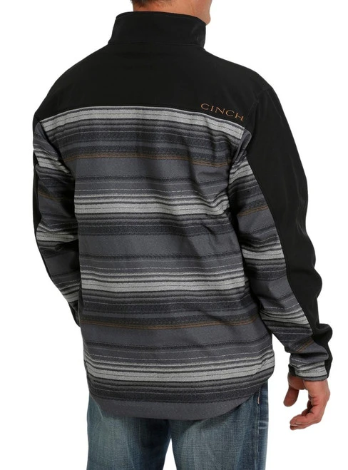 Men's Cinch Stripe Softshell Jacket - Image 2