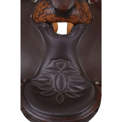 Circle Y Paisley A Fork Flex2 Saddle 1154 - Image 4