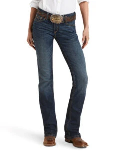 Ariat REAL Mid Rise Boot Cut Amora Jean