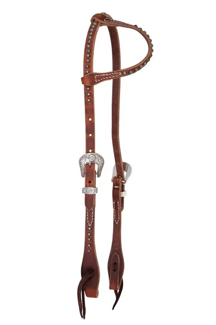 Reinsman Rosewood Spots One Ear Headstall - Image 3