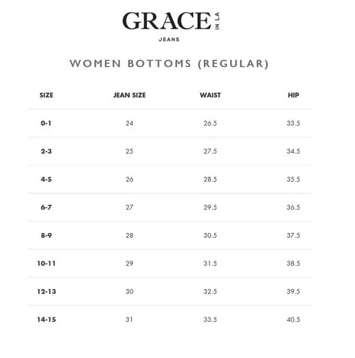 Grace In LA Easy Fit Classic Western Jean - Image 3