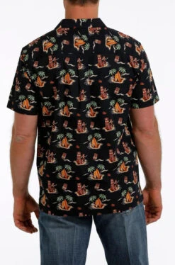 Men's Cinch Surfboard Island Shirt