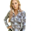 Arista Tropical Quarter Zip Shirt