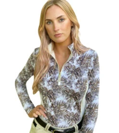 Arista Tropical Quarter Zip Shirt