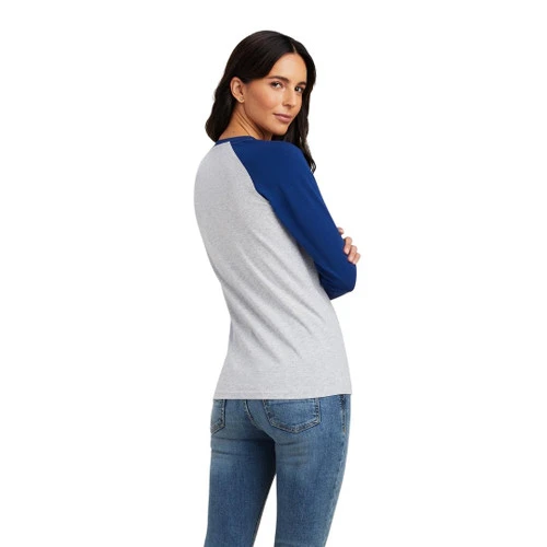 Ariat Varsity Logo Tee Long Sleeve - Image 6