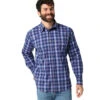 Wrangler Wrinkle Resist Plaid Shirt Long Sleeve